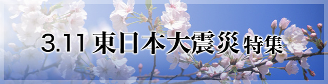 3.11東日本大震災特集