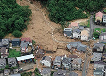 朝倉市松末地区の被害状況