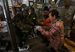 玉県彩の国キャンプ村へ物資を運ぶ隊員②