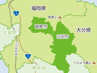 九州北部地方（主な被害地域）