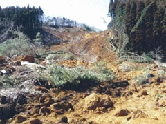 中通り 葉ノ木平地区 白河市葉ノ木地内 [写真提供：福島県]