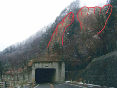 中通り 高清水地すべり防止区域 [写真提供：福島県]