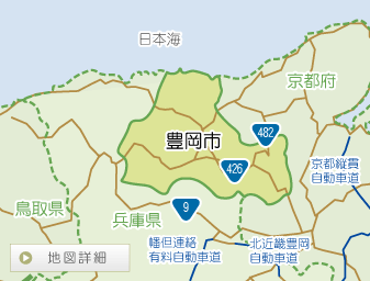 豊岡市地図