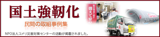 国土強靭化 民間の取り組み事例集